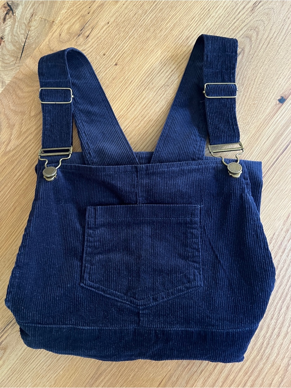 KIEL JAMES PATRICK CORDUROY OVERALLS JUMPER DRESS, SIZE S. - Picture 12 of 12
